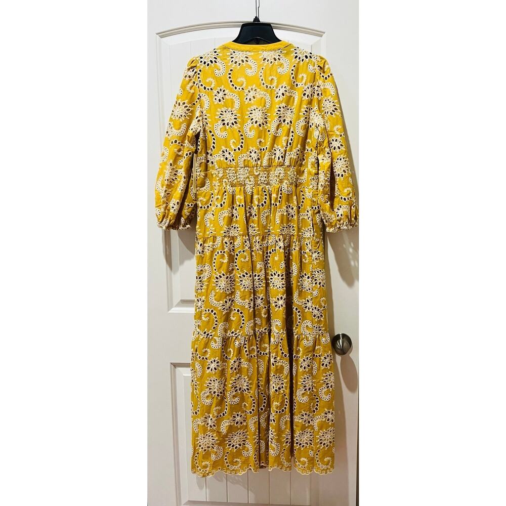 NWT❤️Anthro Shoshanna Sicily Eyelet Maxi Dress sz12 - Picture 10 of 11